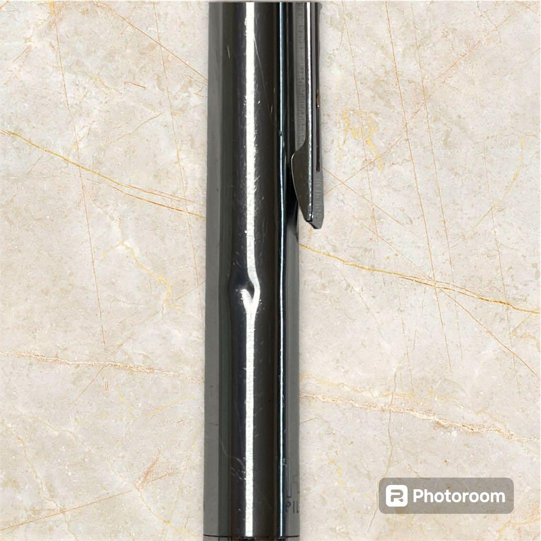 Silver Pilot 1+1 Multi-Functional Ballpoint Pen with push-button and mechanical pencil function