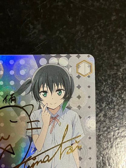 Weiss Schwarz We Can Do It Because I'm Not an Idol Yu Takasaki Signature SSP — Japanese
