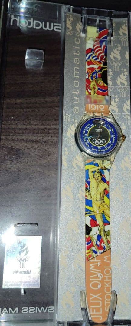 swatch SAZ103 Automatic Men's — Japanese