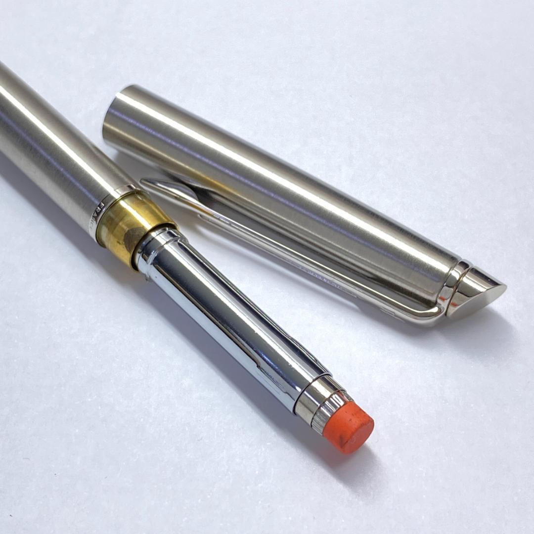 Waterman Mechanical Pencil in stainless steel with 0.5mm lead and unused eraser