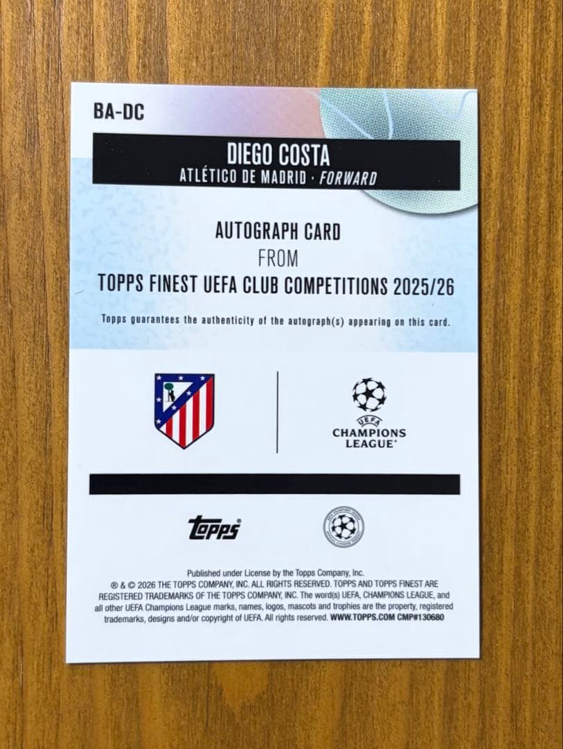 Diego Costa 25-26 — Japanese