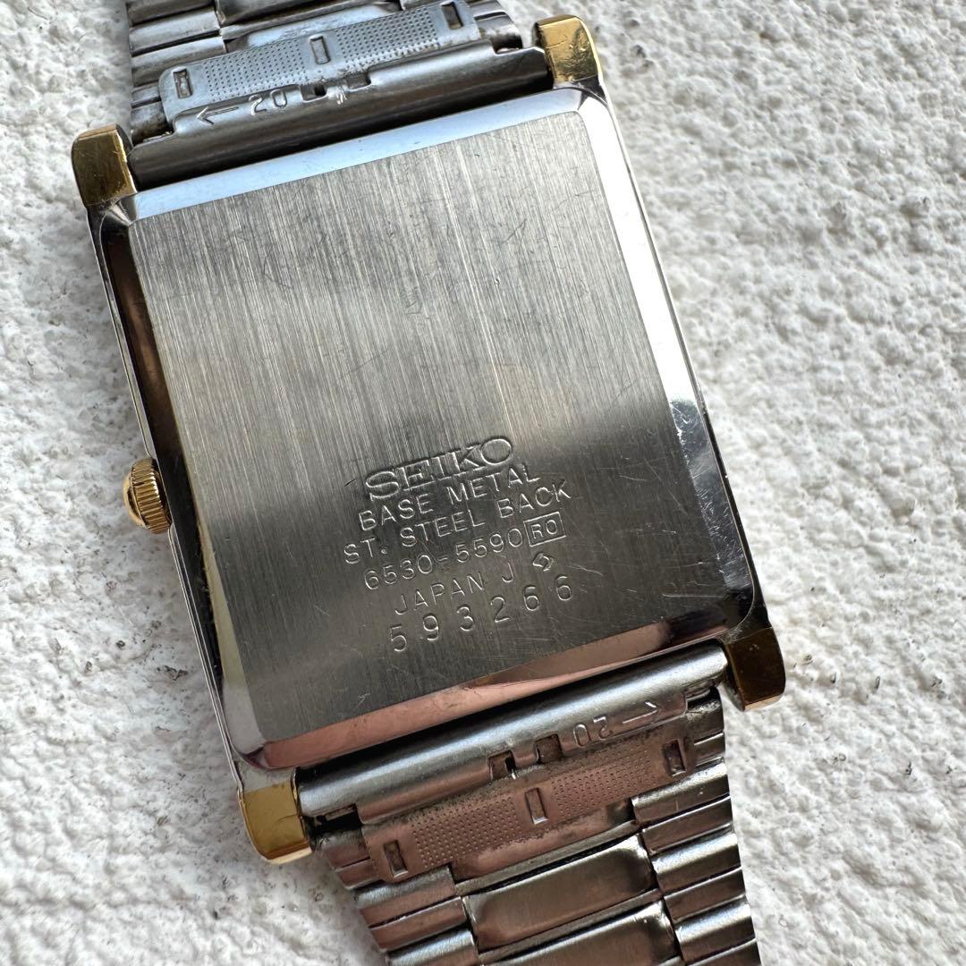 SEIKO 6530-5590 Quartz Men's Watch — Japanese
