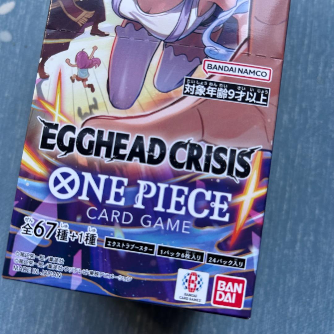 One Piece One Piece Egghead Crisis 1box Tape Attachment Box — EGGHEAD CRISIS EB-04 — Japanese