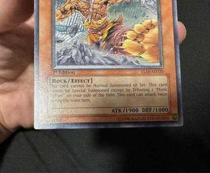 Yu-Gi-Oh Master Mon Asian Relief Excellent — Japanese