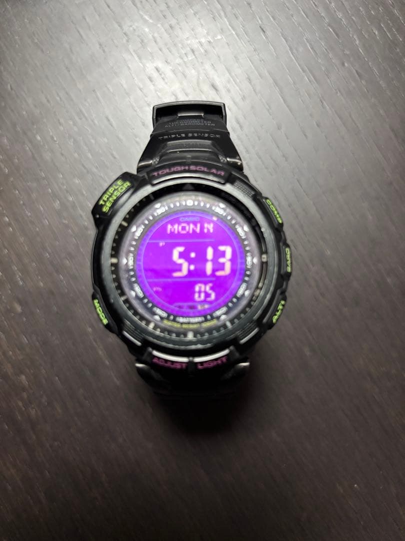 CASIO PRG-240T-7A3 Solar Men's Watch — Japanese