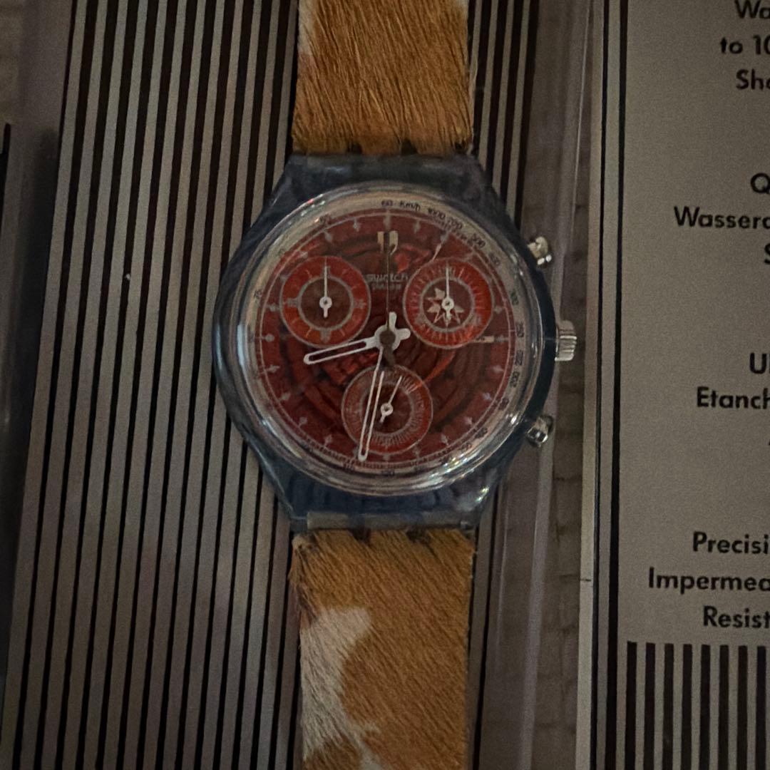 swatch CHRONO ANIMAL Analog Men's — Japanese