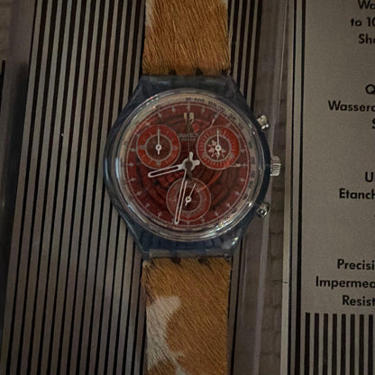 swatch CHRONO ANIMAL Analog Men's — Japanese