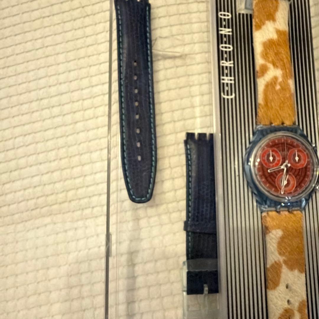 swatch CHRONO ANIMAL Analog Men's — Japanese