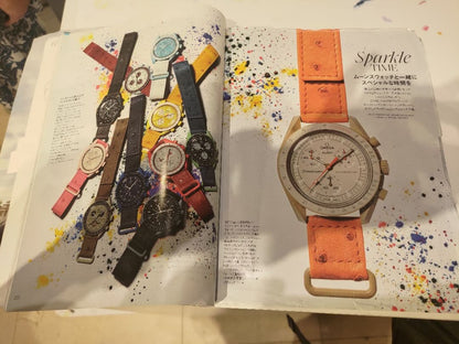swatch Ostrich Moonwatch Men's — Japanese
