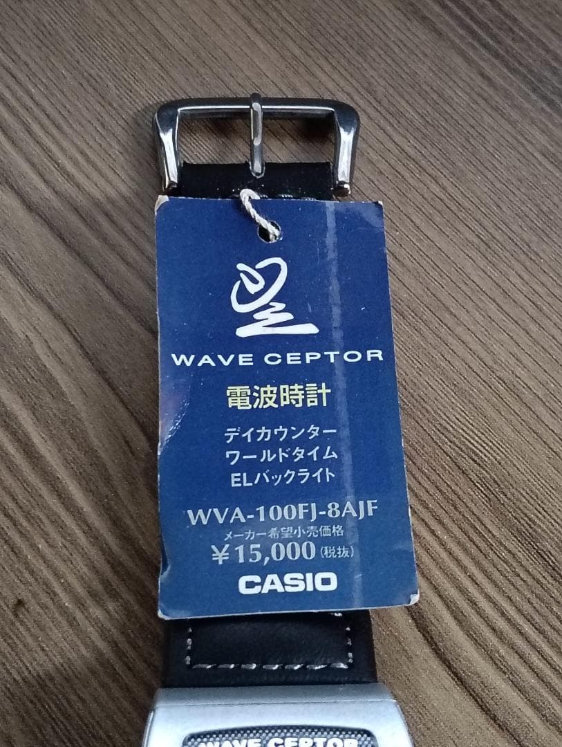 CASIO WVA-100 Digital Men's Watch — Japanese