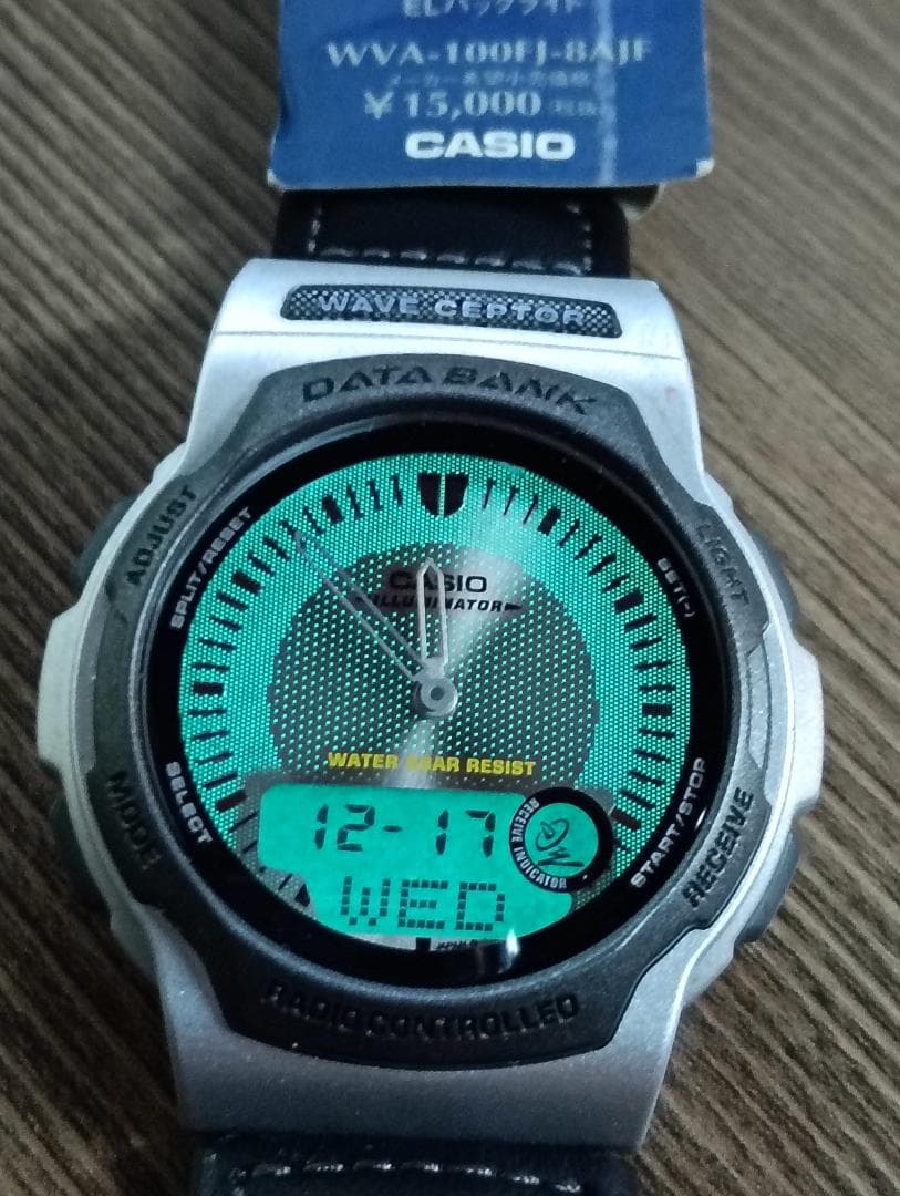 CASIO WVA-100 Digital Men's Watch — Japanese