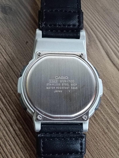 CASIO WVA-100 Digital Men's Watch — Japanese