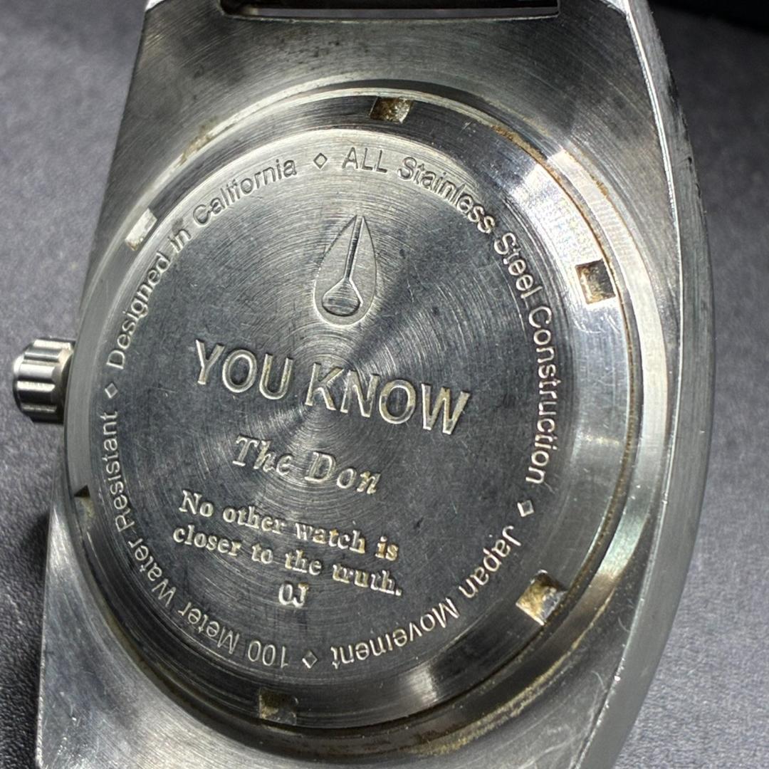 NIXON The Don Blue Quartz Men's Watch — Japanese