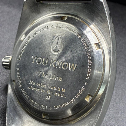 NIXON The Don Blue Quartz Men's Watch — Japanese