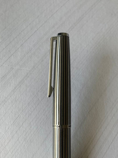 PILOT Custom Etching fountain pen with 18K nib and converter, shown in used condition with slight storage marks