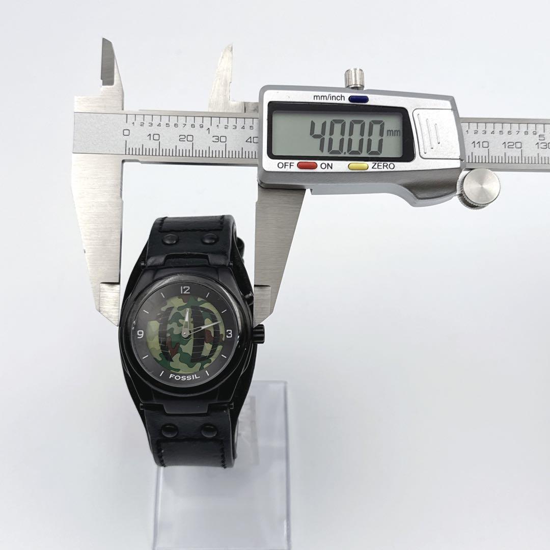 FOSSIL BIGTIC Y2K 00's Camouflage Quartz Men's Watch — Japanese
