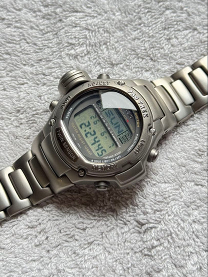 CASIO PRT-3000 Digital Men's Watch — Japanese