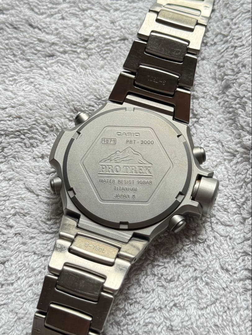 CASIO PRT-3000 Digital Men's Watch — Japanese