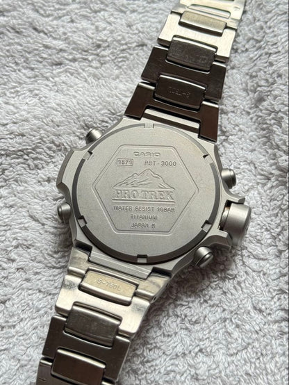 CASIO PRT-3000 Digital Men's Watch — Japanese