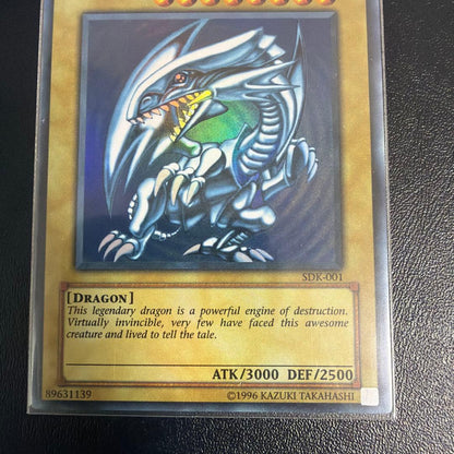 Yu-Gi-Oh Blue-Eyes White Dragon Ultra Rare — SDK-001 — Japanese