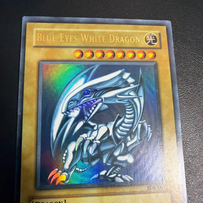 Yu-Gi-Oh Blue-Eyes White Dragon Ultra Rare — SDK-001 — Japanese