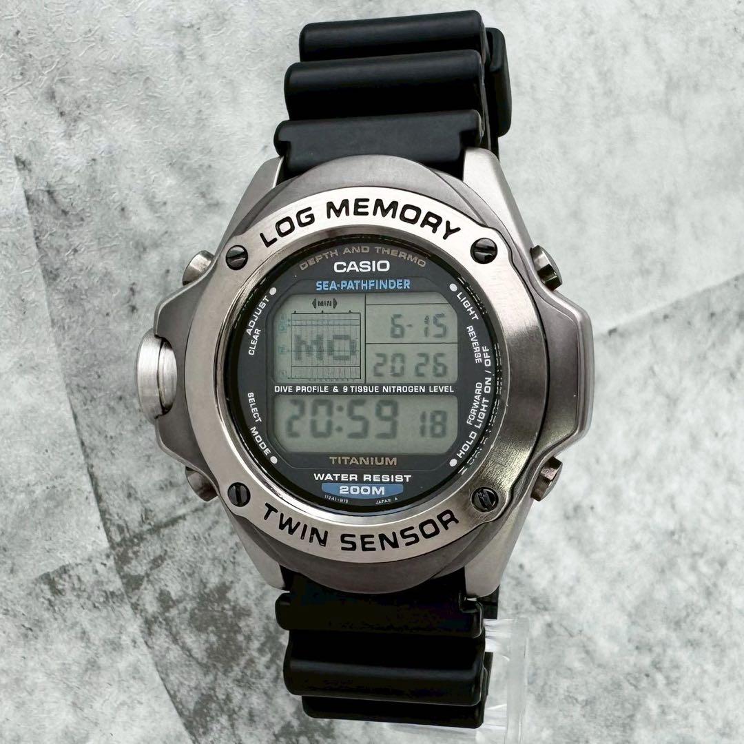 CASIO SPF-100 Quartz Men's Watch — Japanese