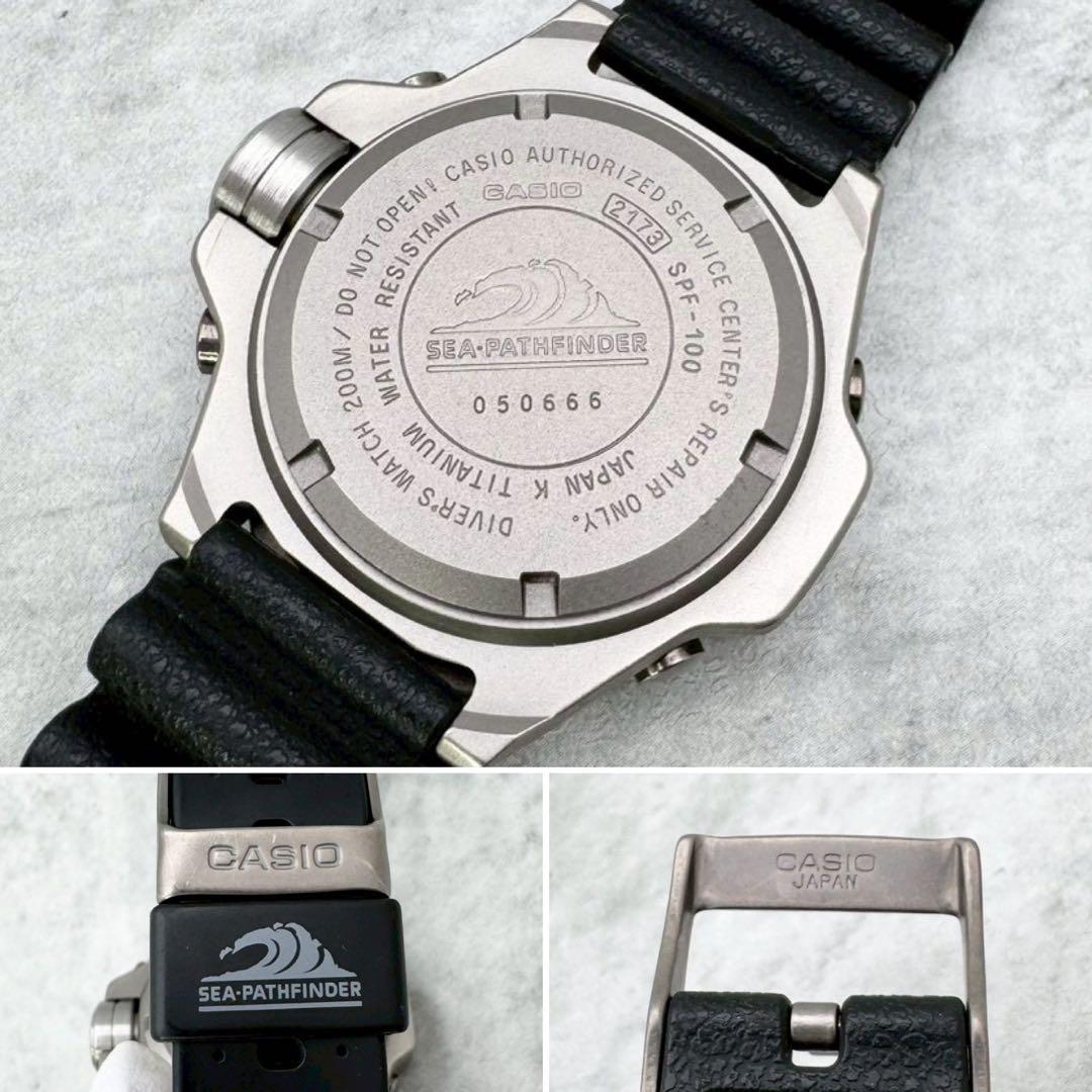 CASIO SPF-100 Quartz Men's Watch — Japanese