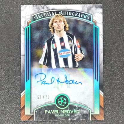 Pavel Nedved Juventus Signed — Japanese