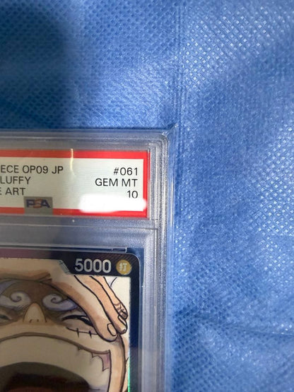 PSA 10 One Piece Luffy L — Japanese