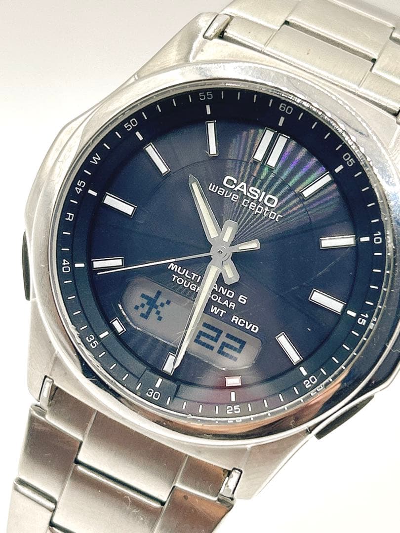 CASIO WVA-M630 Solar Men's Watch — Japanese