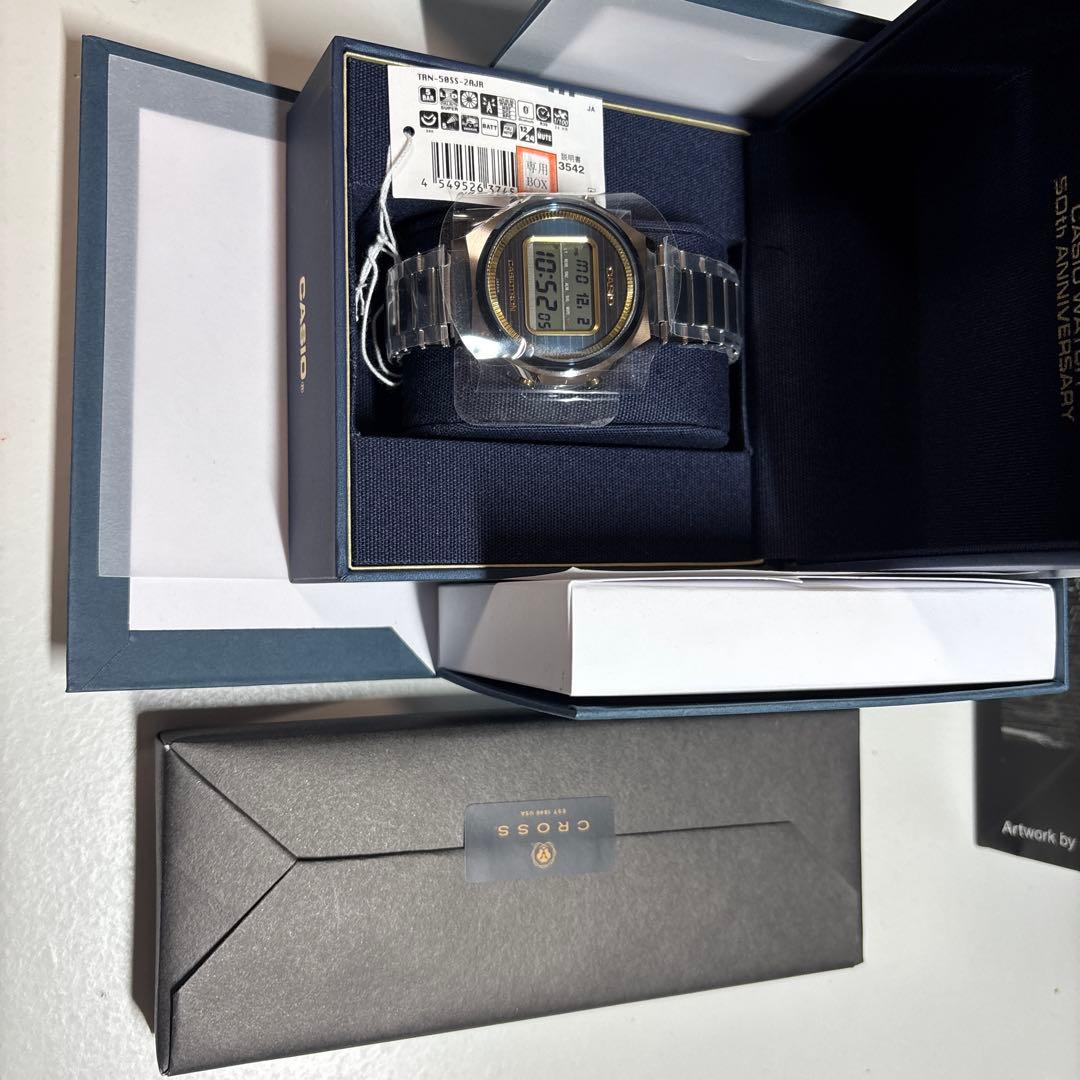 CASIO TRON50周年復刻版限定モデル Solar Men's Watch — Japanese