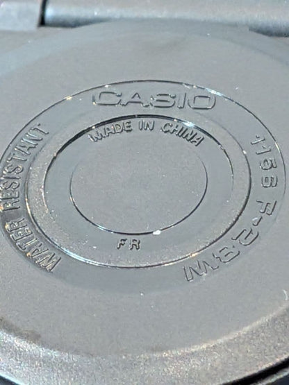 CASIO F-28W Digital Men's Watch — Japanese