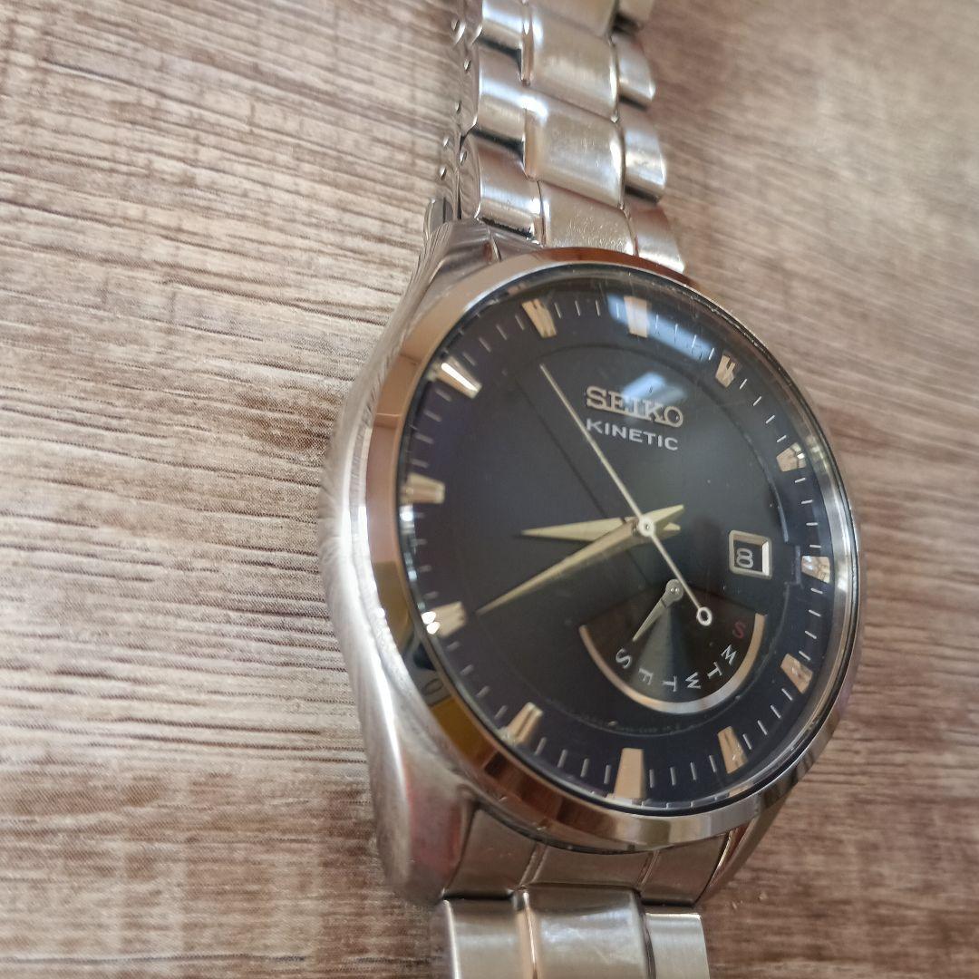 SEIKO SBNT017 Kinetic Men's Watch — Japanese