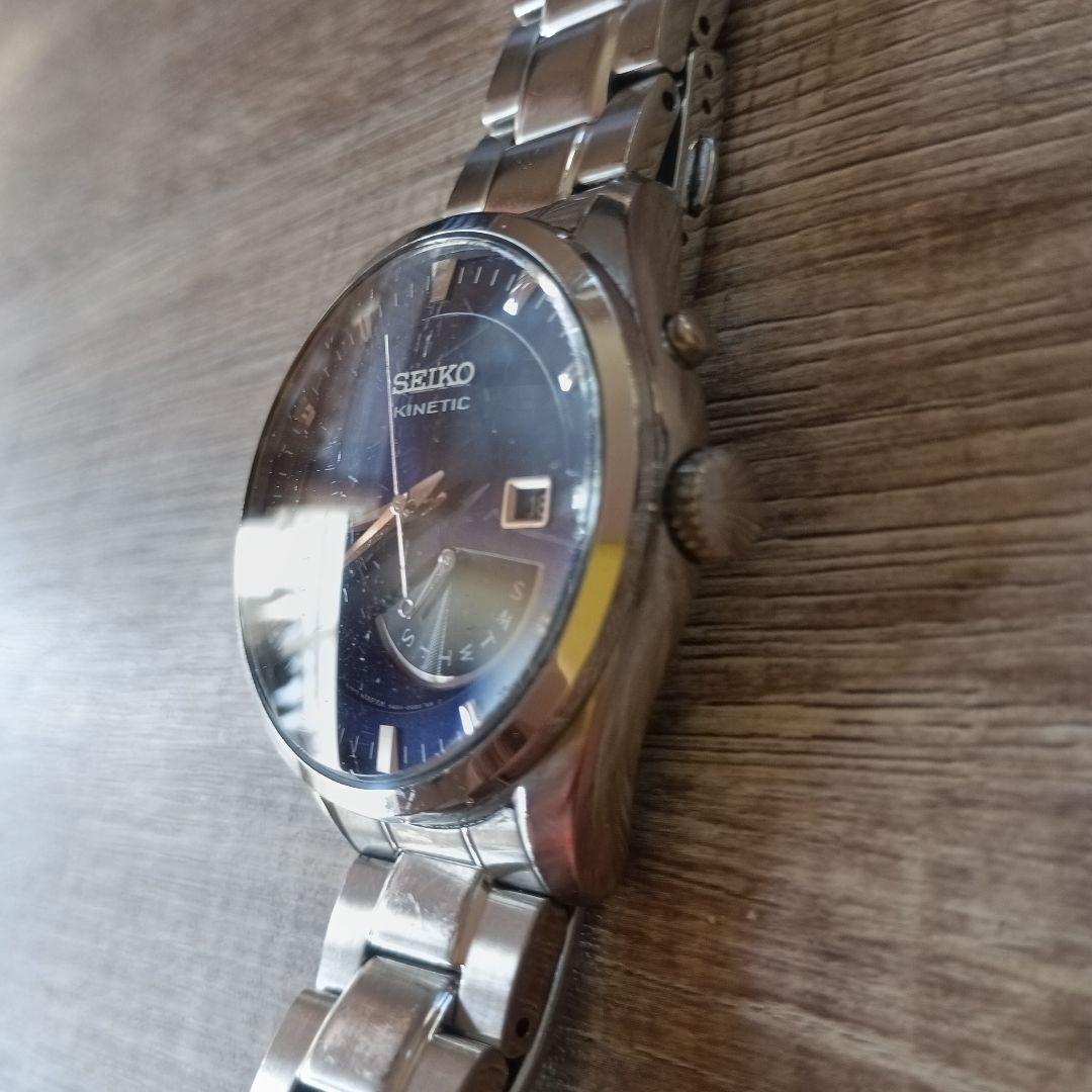 SEIKO SBNT017 Kinetic Men's Watch — Japanese