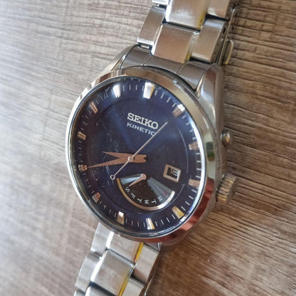 SEIKO SBNT017 Kinetic Men's Watch — Japanese