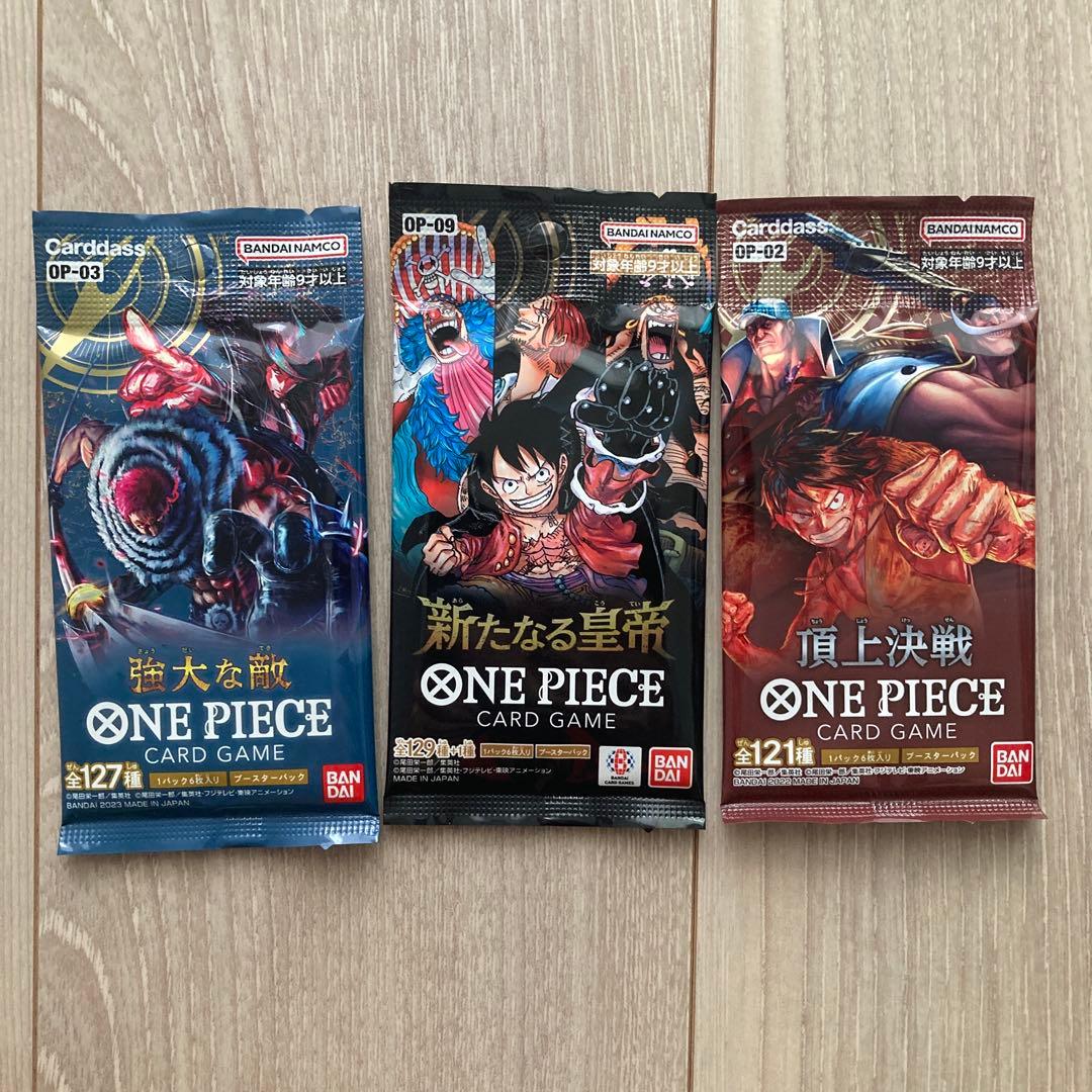 One Piece One Piece Card Unopened Box Pack Inherited Will New Emperor Box — Japanese