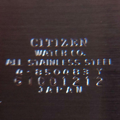 Citizen Shalrex 70S Sanyx Crystal Quartz Men's Watch — Japanese