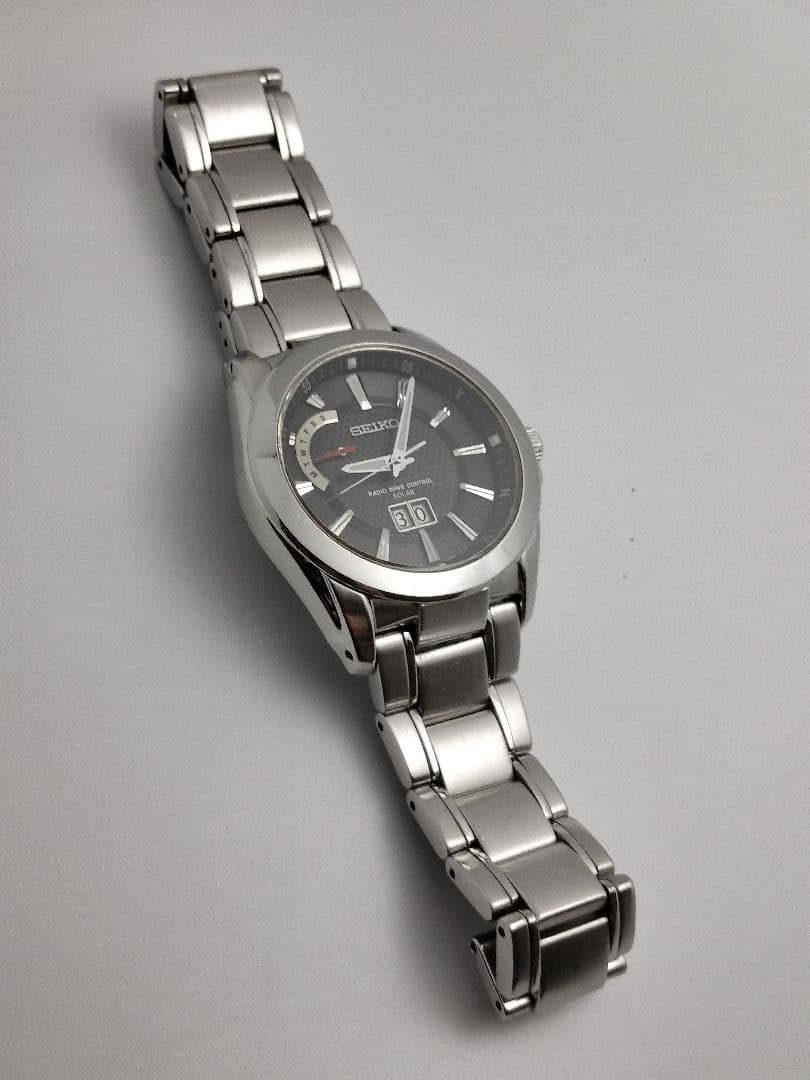 SEIKO SS015G Solar Men's Watch — Japanese