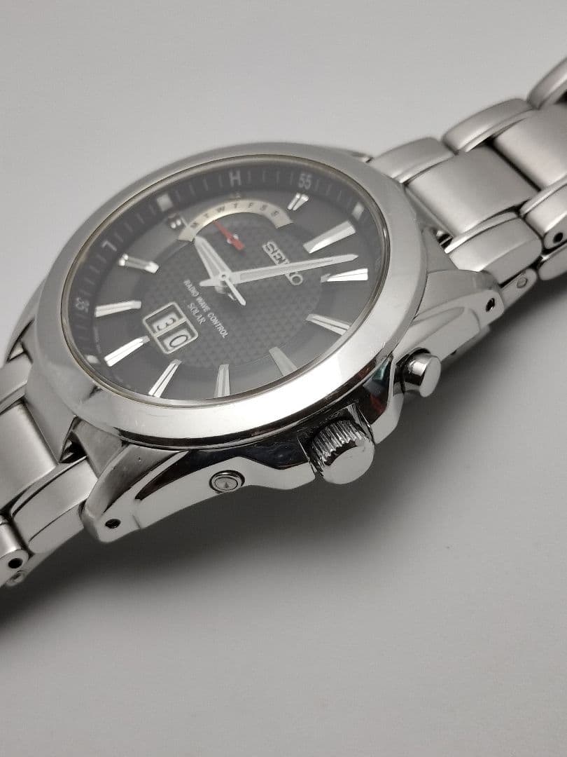SEIKO SS015G Solar Men's Watch — Japanese