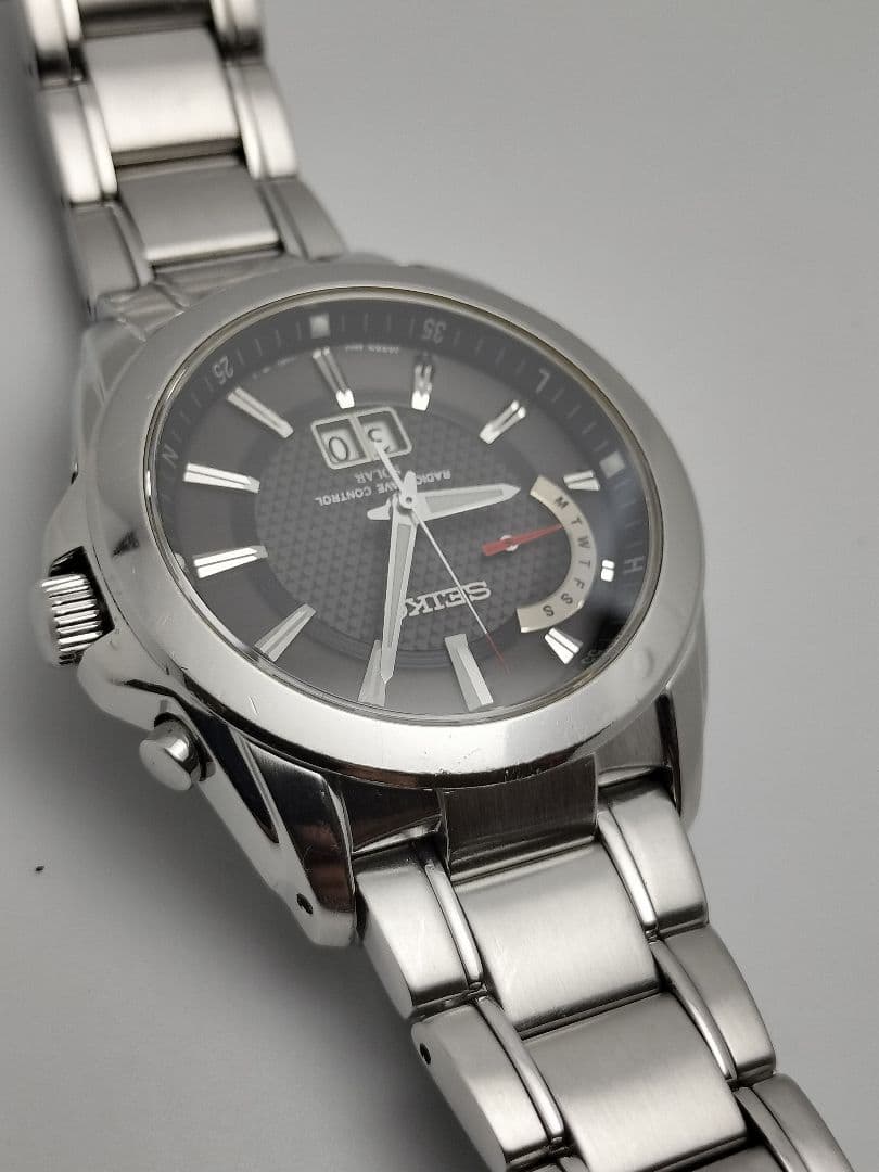 SEIKO SS015G Solar Men's Watch — Japanese