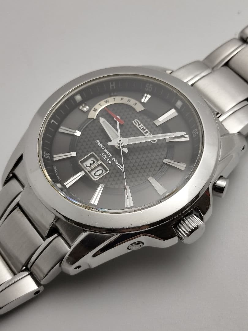 SEIKO SS015G Solar Men's Watch — Japanese