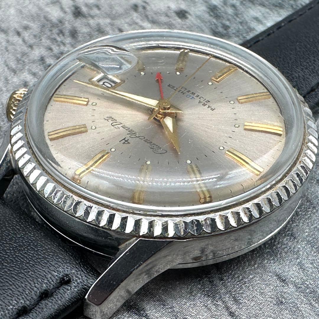 Citizen Alarm Date 4H Manual Men's Watch — Japanese