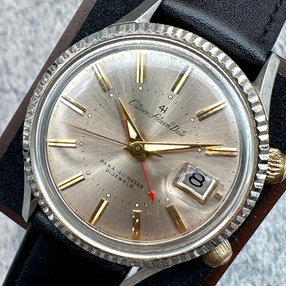 Citizen Alarm Date 4H Manual Men's Watch — Japanese