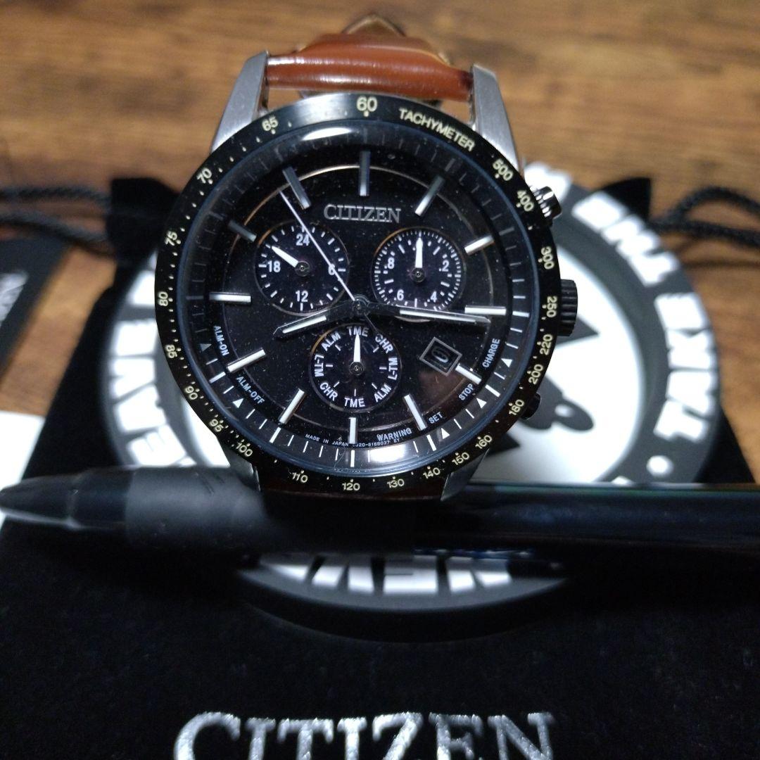 Citizen BL5496-11E Solar Men's Watch — Japanese