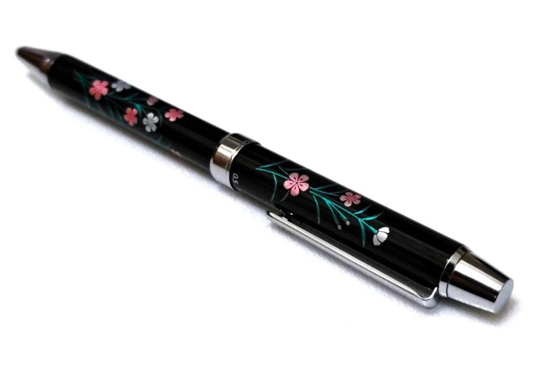Pilot Two Plus One Manga black and red multi-functional ballpoint pen and mechanical pencil with box