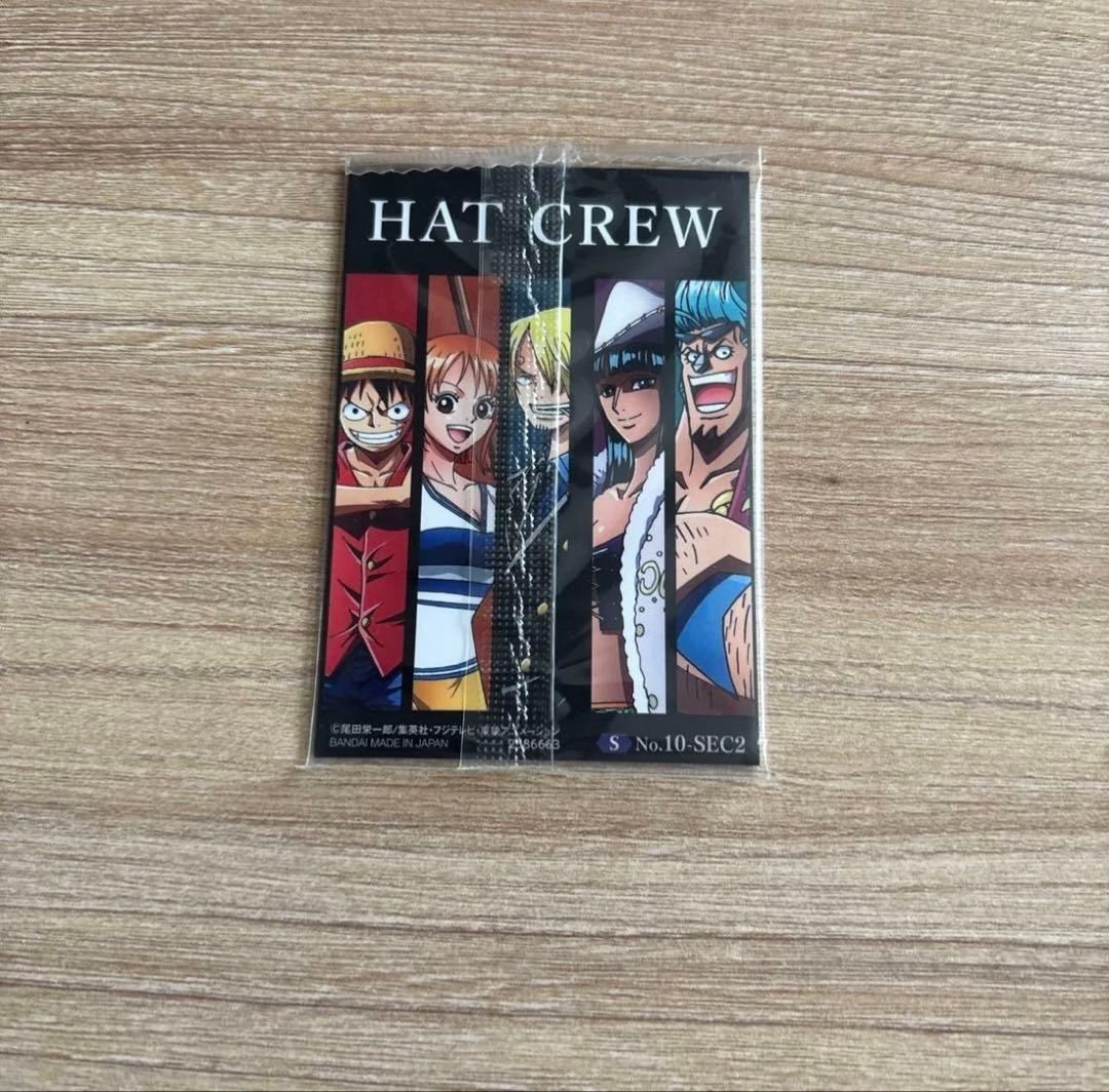 One Piece One Piece Collection Card Straw Hat Crew Hologram SEC — Japanese