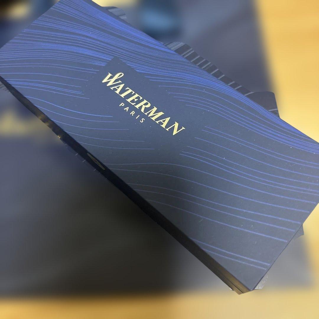 Black WATERMAN Ballpoint Pen with gift box, new condition