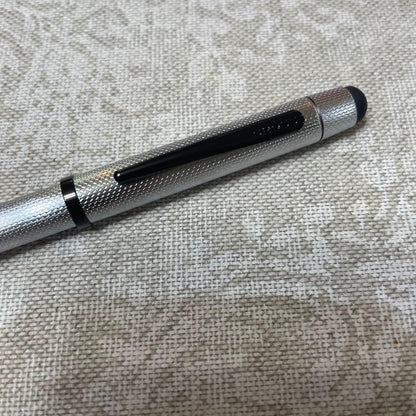 Cross TECH3+ No.95 red and black ballpoint pen and mechanical pencil with three ink colors and stylus compatibility