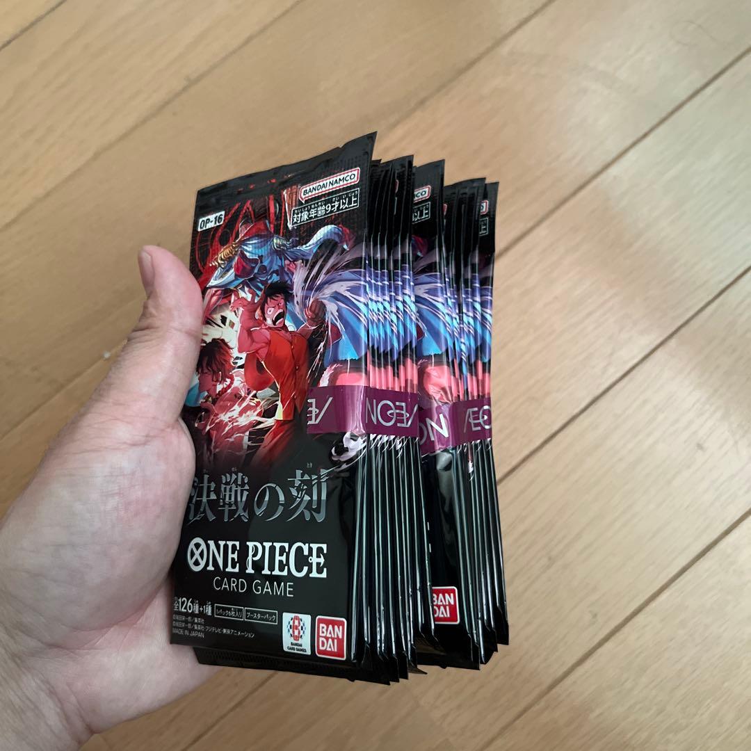 One Piece One Piece Card Game Clash of Fates OP-16 20 Pack Pack — OP-16 — Japanese