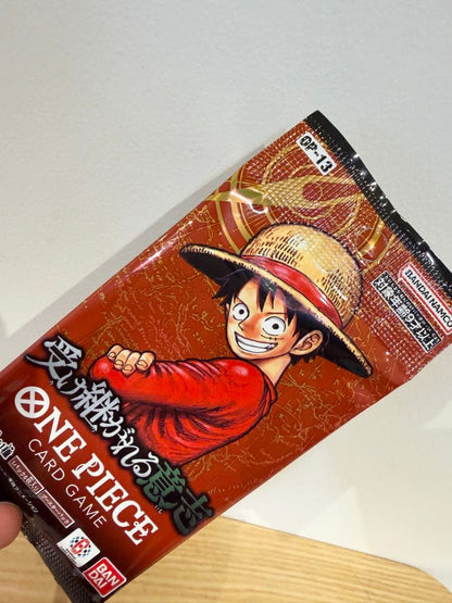One Piece One Piece Card - The Will of the Inherited Pack P — Japanese